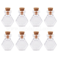 10Pcs Clear Glass Wishing Bottles&nbsp;AJEW-TA0002-85G
