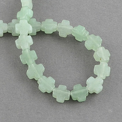 Natural Green Aventurine Stone Beads Strands&nbsp;G-R182-18