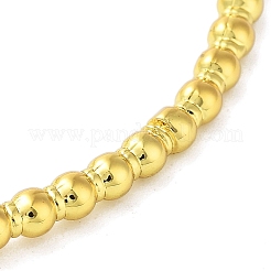 Brass Micro Pave Cubic Zirconia Cuff Bangles&nbsp;BJEW-E095-02G