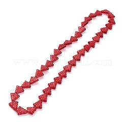 Transparent Glass Bead Strands&nbsp;EGLA-C002-A04