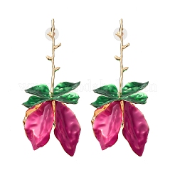 Alloy Dangle Stud Earrings&nbsp;LS-EJEW-Z142-05G