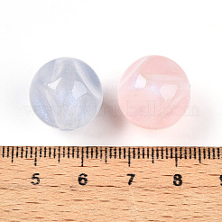 Transparent UV Plating Acrylic Beads&nbsp;OACR-I015-45