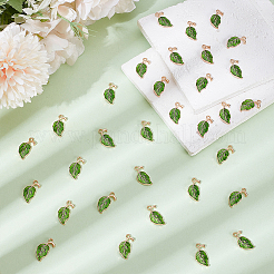 100Pcs Alloy Enamel Pendants&nbsp;ENAM-ME0001-50