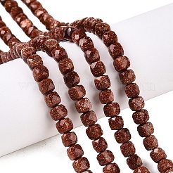 Synthetic Goldstone Beads Strands&nbsp;G-N342-129