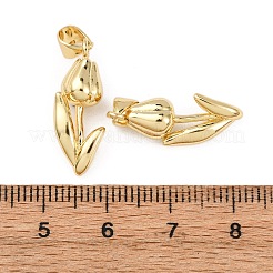 Brass Pendants&nbsp;KK-K408-35A-G