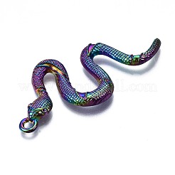 Rainbow Color Alloy Pendants&nbsp;PALLOY-S180-192-NR