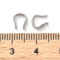 Rhodium Plated 925 Sterling Silver Ear Cuff Findings&nbsp;STER-K176-27P