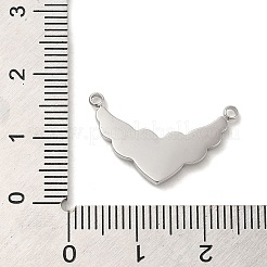 Tarnish Resistant 304 Stainless Steel Connector Rhinestone Settings&nbsp;STAS-K263-43P
