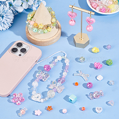 240Pcs 8 Colors Acrylic Beads&nbsp;MACR-PH0001-82