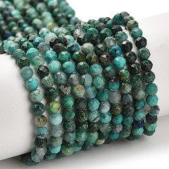 Natural Chrysocolla Beads Strands&nbsp;G-K373-B06-03