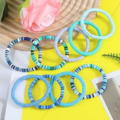 15Pcs Polymer Clay Bracelets&nbsp;BJEW-SW001594