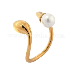 304 Stainless Steel Cuff Rings&nbsp;RJEW-D317-03G