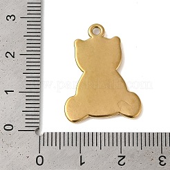 Ion Plating(IP) 304 Stainless Steel Pendants&nbsp;STAS-N103-20G