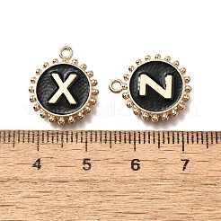 Alloy Black Enamel Pendants&nbsp;ENAM-K075-03A-G