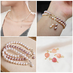 8Pcs 4 Colors 304 Stainless Steel Spring Ring Clasps&nbsp;STAS-TADJ001-09