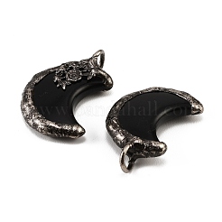 Natural Obsidian Pendants&nbsp;G-H359-05AS-02