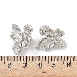 Brass Micro Pave Cubic Zirconia Pendants&nbsp;KK-P325-30P