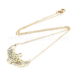 201 Stainless Steel Pendant Necklaces&nbsp;NJEW-T009-JN055-2-40
