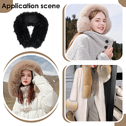 1Pc Artificial Fur Chenille Stick Collars Trim for Sewing Craft Decor&nbsp;FIND-BC0019-22E