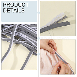 Reflective Cotton Ribbons&nbsp;SRIB-WH0011-283