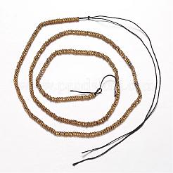 Non-Magnetic Hematite Beads Strands&nbsp;G-D822-03