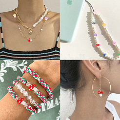 Handmade Polymer Clay Beads&nbsp;CLAY-CJ0001-39
