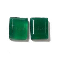 Dyed & Heated Natural Green Onyx Agate Cabochons&nbsp;G-G975-04B-02
