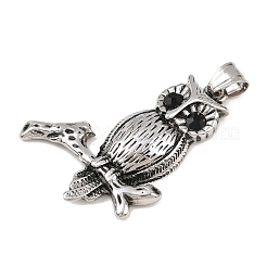 304 Stainless Steel Rhinestone Pendants&nbsp;STAS-K316-06C-AS