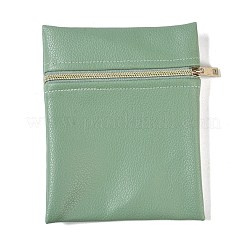 Imitation Leather Jewelry Storage Zipper Bags&nbsp;ABAG-G016-01D