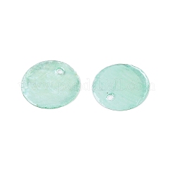 Natural Shell Charms&nbsp;BSHE-WH0014-01F