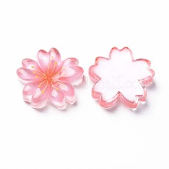 Transparent Epoxy Resin Cabochons&nbsp;X-CRES-S365-22