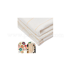 Solid Colored Polyester Cotton Cross Stitch Fabric&nbsp;DIY-WH0060-10