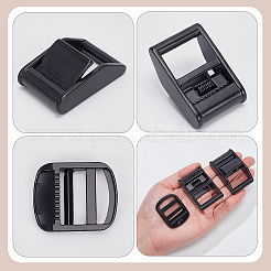 2Pcs 304 Stainless Steel Buckle Clasps&nbsp;STAS-WR0001-06EB