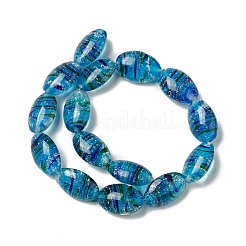 Handmade Lampwork Beads Strands&nbsp;LAMP-C008-05A