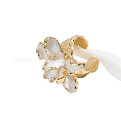 Alloy Enamel Cuff Open Rings for Women&nbsp;WG41D5A-01