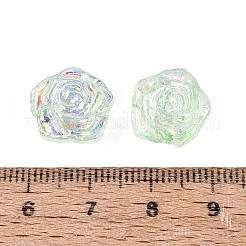 Electroplate Transparent Glass Beads Strands&nbsp;EGLA-N056-02A-09