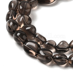 Natural Ice Obsidian Beads Strands&nbsp;X-G-P497-01A-15