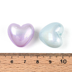 UV Plating Opaque Acrylic Beads&nbsp;SACR-T035-09M