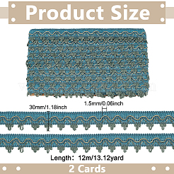 Polyester Braided Ribbons&nbsp;OCOR-WH0112-006A