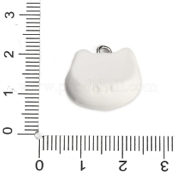 Printed Opaque Resin Pendants&nbsp;RE-CBA08CD-02E