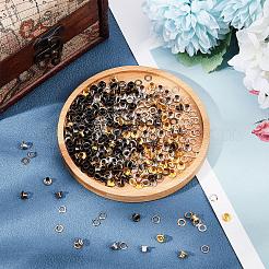 200 Sets 4 Colors Iron Grommet Eyelet Findings&nbsp;SCRA-GF0001-02