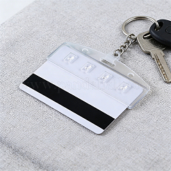 5Pcs Plastic ID Card Holder&nbsp;OFST-CP0001-17