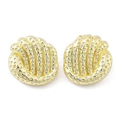Brass Stud Earrings for Women&nbsp;EJEW-U035-01G