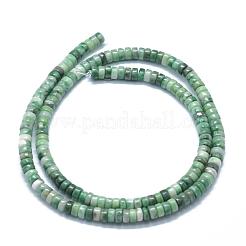 Natural Green Spot Jasper Beads Strands&nbsp;G-F631-A18