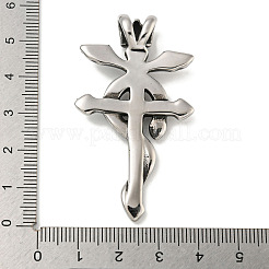 316 Surgical Stainless Steel Big Pendants&nbsp;STAS-Z073-89AS