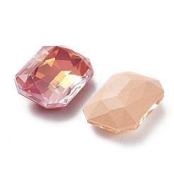 Electroplate K9 Glass Rhinestone Cabochons&nbsp;RGLA-M016-A03-AM
