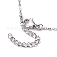 Electroplated Natural Quartz Beads Charm Necklaces&nbsp;NJEW-JN04789