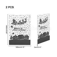 Christmas Plastic Embossing Folders&nbsp;DIY-WH0186-47