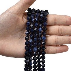 Natural Sodalitee Beads Strands&nbsp;G-Z119-A35-02