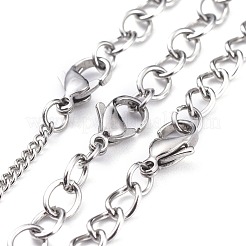 Non-Tarnish 304 Stainless Steel Pendant Necklaces Sets&nbsp;NJEW-JN02525